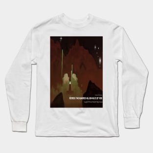 Across Two Hundred Million Miles Of Void Long Sleeve T-Shirt